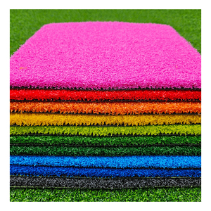 Plastik renkli çim kriket dosyalanmış yapay çim kapalı ve açık sentetik çim kriket sahaları hokey lateks spor kulübü - Product Image 1