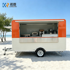 Rimorchio <span class=keywords><strong>per</strong></span> Cibo <span class=keywords><strong>Mobile</strong></span> 3,5m Personalizzato con Angoli Arrotondati e Cucina Commerciale in Acciaio Inossidabile - Product Image 6