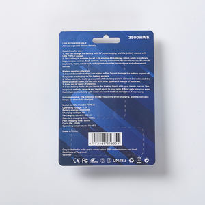 Usb liion <span class=keywords><strong>aa</strong></span> 1.5v 2500mwh סוללה נטענת צילינדרית עם מטען מסוג c - Product Image 5