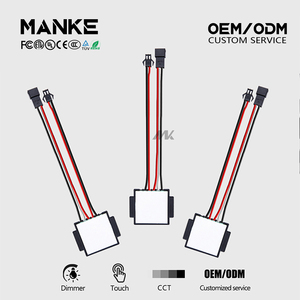 Interruttore Sensore Touch LED Manke per Controllo Luce, 12V 5A 60W IP21, Intelligente per Specchio Illuminato - Product Image 1