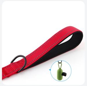 Bestseller filo riflettente guinzaglio per cani in Nylon per tutti i cani taglia corda da passeggio per esterni ispessita con Design comodo manico - Product Image 4