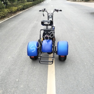 Scooter Eléctrico Citycoco de 1000w 2000w con Llantas Gruesas, Vehículo de 3 Ruedas, Carro de Golf, <span class=keywords><strong>Comprar</strong></span> Scooter Eléctrico - Product Image 2