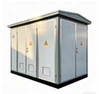 RMU modulaire 10 kV à isolation au gaz SF6 avec appareillage de commutation à extension flexible pour la distribution d'énergie (en métal)