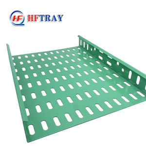 Bandeja de Cables Perforada de Acero Galvanizado con Recubrimiento en Polvo, Resistente a la Decoloración, Ecológica y Duradera, Color Personalizado para Construcción de Alta Resistencia - Product Image 3