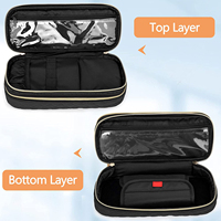 Étui pour stéthoscope à double couche, étui de transport pour stéthoscope, sac de voyage pour accessoires d'infirmière, OEM accepté