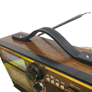 Eletree วิทยุสื่อสารสากล1976, VINTAGE AM <span class=keywords><strong>FM</strong></span> SW1-9ตัวรับสัญญาณ11แถบโลกพร้อม USB SD - Product Image 4