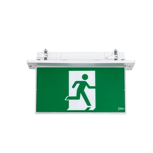 Salida Double Faces Batterie Led <span class=keywords><strong>Pictogramme</strong></span> d'Urgence Panneau de Sortie - Product Image 1