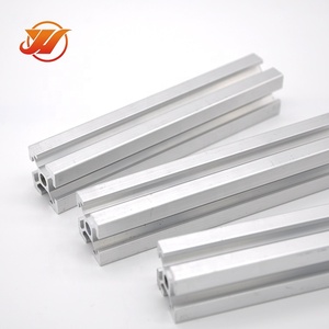 Profilés en <span class=keywords><strong>aluminium</strong></span> extrudé 2020 3030 4040 4080, cadre à rainure en T, rainure en V, <span class=keywords><strong>20x20</strong></span>, profilés en <span class=keywords><strong>aluminium</strong></span> industriels noirs extrudés sur mesure - Product Image 2