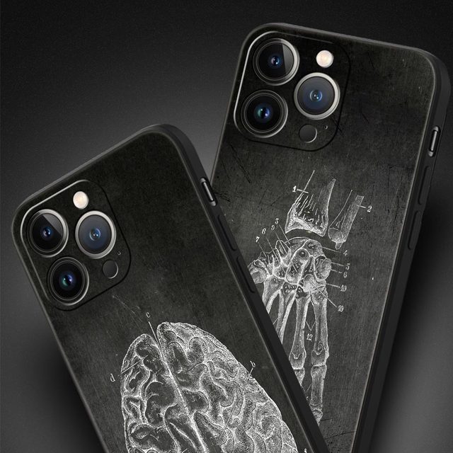 Chalkboard Luxury Design Cover UV Painting Printing Sublimation Mobile Phone Case for iPhone 11 12 13 14 15 16 Pro Max Case