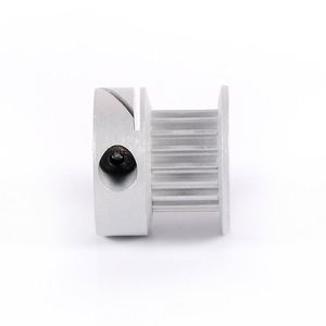 Polea de sincronización EBM 20T GT2 de aluminio con orificio personalizado de 10 mm y buje de sujeción OEM para uso en impresión 3D - Product Image 5