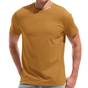 T-shirt surdimensionné décontracté et élégant pour hommes S - 4XL Crew Neck Tees T-shirts Premium pour hommes-T-shirt doux et ajusté pour hommes - Product Image 4