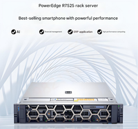 批发用于PowerEdge R7525 2U机架式服务器的二手产品，高性能AMD EPYC双CPU，带GPU，用于数据存储，有现货