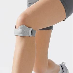 Sangle de soutien rotulien réglable en silicone pour le genou – Soulagement de la douleur, sécurité sportive, rééducation – Conception respirante et légère - Product Image 4