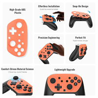 Coque de remplacement pour panneau de manette de jeu Switch 2 Pro avec deux capuchons de joystick, disponible en plusieurs couleurs