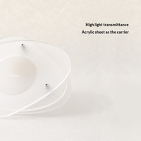 KEEZONE Ustensiles à café : Support à tasses en acrylique COMBO, Plateau à café pour préparation pour le thé ou le café, Un grain, trois boissons, Fabriqué en Chine