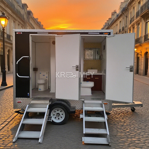 รถพ่วงห้องน้ำเคลื่อนที่แบบกำหนดเองสำหรับใช้งานกลางแจ้ง ปี 2025 - Product Image 1