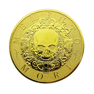 MONEDA DE DESAFÍO-RECUERDA QUE MORIRÁS APROVECHAR EL DÍA-MEMENTO Token de plata de la marca de la - Product Image 5