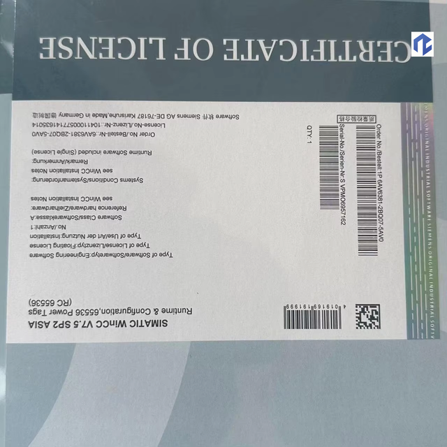 Original Design, Manufacturing, Brand New V15 WinCC Botu Engineering Configuration Software 6AV2101-2AA05-0BD5/OBD5 Spot