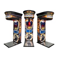 Machine d'arcade de kick-boxing Ninix Hercules avec fonction de test de force de frappe, musique et interface en anglais