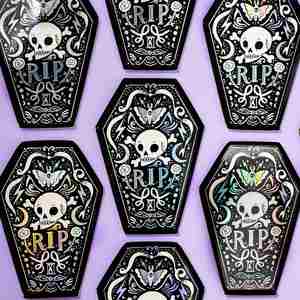Platos de Papel Desechables Modernos de 10 Pulgadas CMYK, Paquete de Platos para Decoración de Fiestas de Halloween, en Oferta - Product Image 3