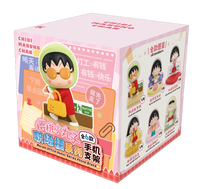 16 Kotak Grosir Anime Jepang Mr.man Chibi Maruko-chan Seri Memes Kantor Penyangga Ponsel Blind Box Koleksi Misteri Kulkas