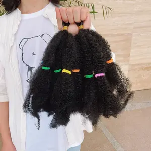 Zoesoul 14Inch Sợi Nhiệt Độ Thấp Sợi Tổng Hợp Kinky Crochet Twist Tóc Số Lượng Lớn Afro Xoăn Marley Braid Tóc