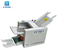 LTPK-9B/4 Offre Spéciale de haute qualité prix usine bureau Instruction Machine à cintrer ventilateur manuel plier le papier Machine à plier