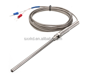 温度センサーM6/M8スレッド500m OEM/ODMサポートカスタマイズされた<span class=keywords><strong>PT100</strong></span>/<span class=keywords><strong>PT1000</strong></span> <span class=keywords><strong>RTD</strong></span> K熱電プローブ - Product Image 4