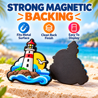 Fournisseur d'usine de cadeaux promotionnels, autocollant décoratif personnalisé en caoutchouc pour réfrigérateur, aimant de réfrigérateur 3D en PVC souple sur mesure