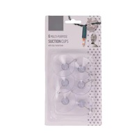 Crochets muraux transparents à forte aspiration, réutilisables, imperméables, pour salle de bain, support lourd pour serviettes, peignoirs et rangement d'accessoires