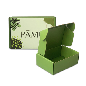 Sang trọng tùy chỉnh Matte cán tông màu xanh lá cây in ấn sóng hộp bưu phẩm cho vận chuyển thương mại điện tử bao bì - Product Image 6