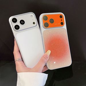 Coques de téléphone antichoc avec fenêtre large et paillettes pour iPhone 17 Pro Max et 16, haute valeur esthétique, protection intégrale - Product Image 1