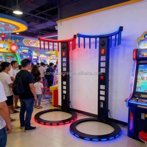 Jeu interactif de test de force de réaction, version améliorée, équipement de parc d'attractions pour réflexes rapides et mains agiles - Product Image 2