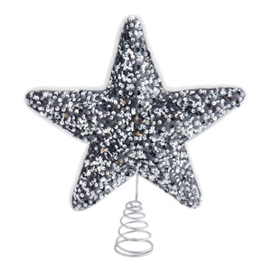 Hadiah Natal Dekorasi Desktop kepingan salju romantis kreatif dekorasi Serpihan salju Folyfoma luar ruangan puncak bintang pohon Natal - Product Image 6