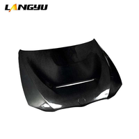 Accessoires automobiles LANGyu, véritable capot avant en fibre de carbone de style M3 GTS pour BMW M3 E92 LCI, capots de moteur