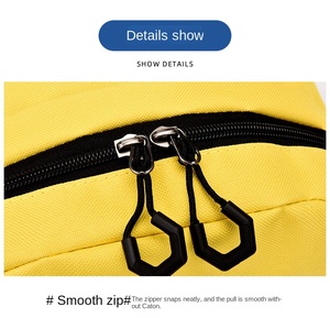 Tùy Chỉnh Trẻ Em Của Sinh Viên Ba Lô Dây Kéo Polyester Trường Tiểu Học Túi Logo In Đào Tạo Tổ chức - Product Image 6