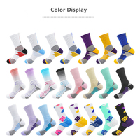 Chaussettes de basket-ball personnalisées pour hommes - Chaussettes de basket-ball d'élite blanches écologiques et respirantes