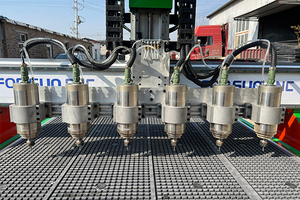 13% giảm giá đa trục chính sáu Đầu Gỗ cửa CNC Router/1825 3D gỗ Router CNC Khắc Máy/3D gỗ cắt CNC máy - Product Image 4