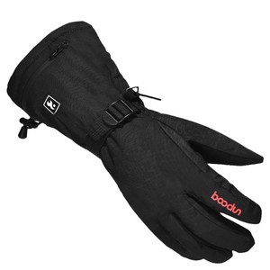 Guantes de Esquí Eléctricos con Calefacción Boton, Negros, Tres Niveles de Control de Temperatura, Pantalla Táctil, Invierno, Aire Libre, Unisex - Product Image 5