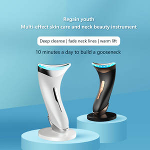 Appareil de lifting anti-âge pour le cou et le visage, raffermissant la peau relâchée, masseur facial à micro-courant pour éliminer le double menton et les rides - Product Image 4