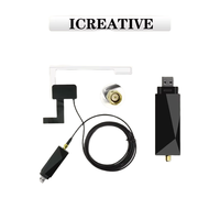 Antenne DAB/DAB+ avec adaptateur USB pour autoradio Android européen, récepteur GPS stéréo, lecteur, boîtier DAB pour voiture, radio numérique