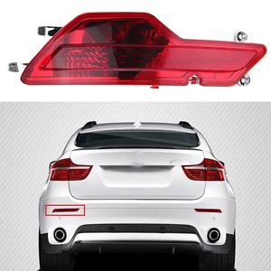 Gruppo Riflettore Luce Fendinebbia Posteriore Sinistro per <span class=keywords><strong>BMW</strong></span> X6 E71 E72 2011-2015, Plastica ABS Rossa, OE 63147187219 - Product Image 5