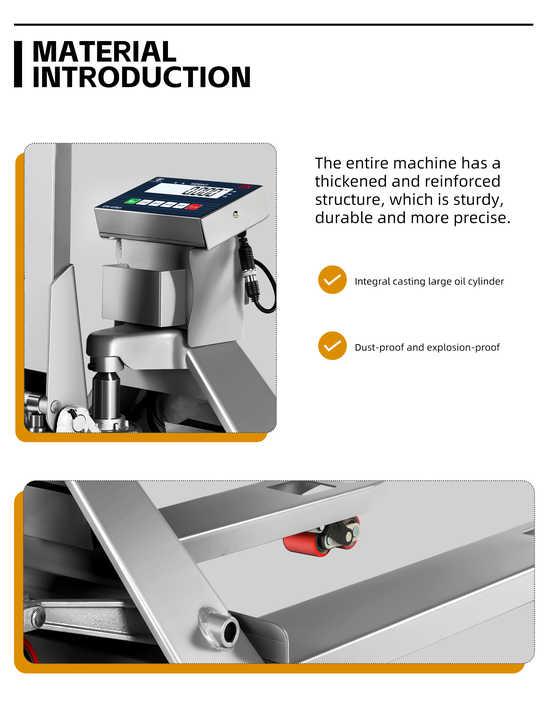 Pallet Jack Scale, Pallet Stacker Scale and Forklift Truck Scale ...