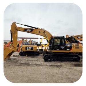 Excavadora de cadenas Cat330 330d2l 320gc usada de alta calidad, procedente de Japón, 30 toneladas de peso operativo, 95% de estado, bomba, motor - Product Image 1