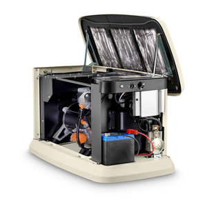 Générateur de secours domestique Generac 7171 10 kW refroidi par air avec alternateur à inverseur 220 V, connectivité Wi-Fi, conforme CARB, en aluminium - Product Image 6