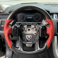 Volant en fibre de carbone véritable au design tendance pour Land Rover Range Rover/SVR 2017 /SPORT L494 2014-2019