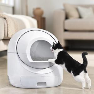 Litière Intelligente 70L pour Chats de Tous Âges avec Contrôle des Odeurs, Nettoyage Automatique et Contrôle par Application - Emballage OEM Disponible - Product Image 1