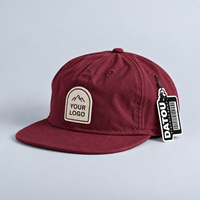 Casquettes de baseball vierges personnalisables en gros, avec patch frontal, visière incurvée, 6 panneaux, style streetwear décontracté, unisexe, couleurs assorties
