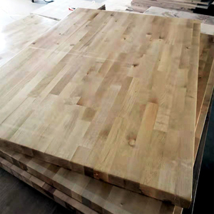 Vinger Gezamenlijke Berkenhout <span class=keywords><strong>Butcher</strong></span> Blok Tafel Top Keuken Aanrechtblad Aanrecht - Product Image 4