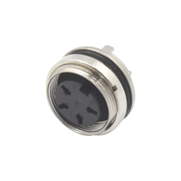 Connecteur M16 étanche J09 2 4 5 8 10 12 14 broches, prise circulaire industrielle électronique à souder mâle/femelle